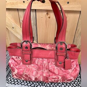 Pink Coach Bag